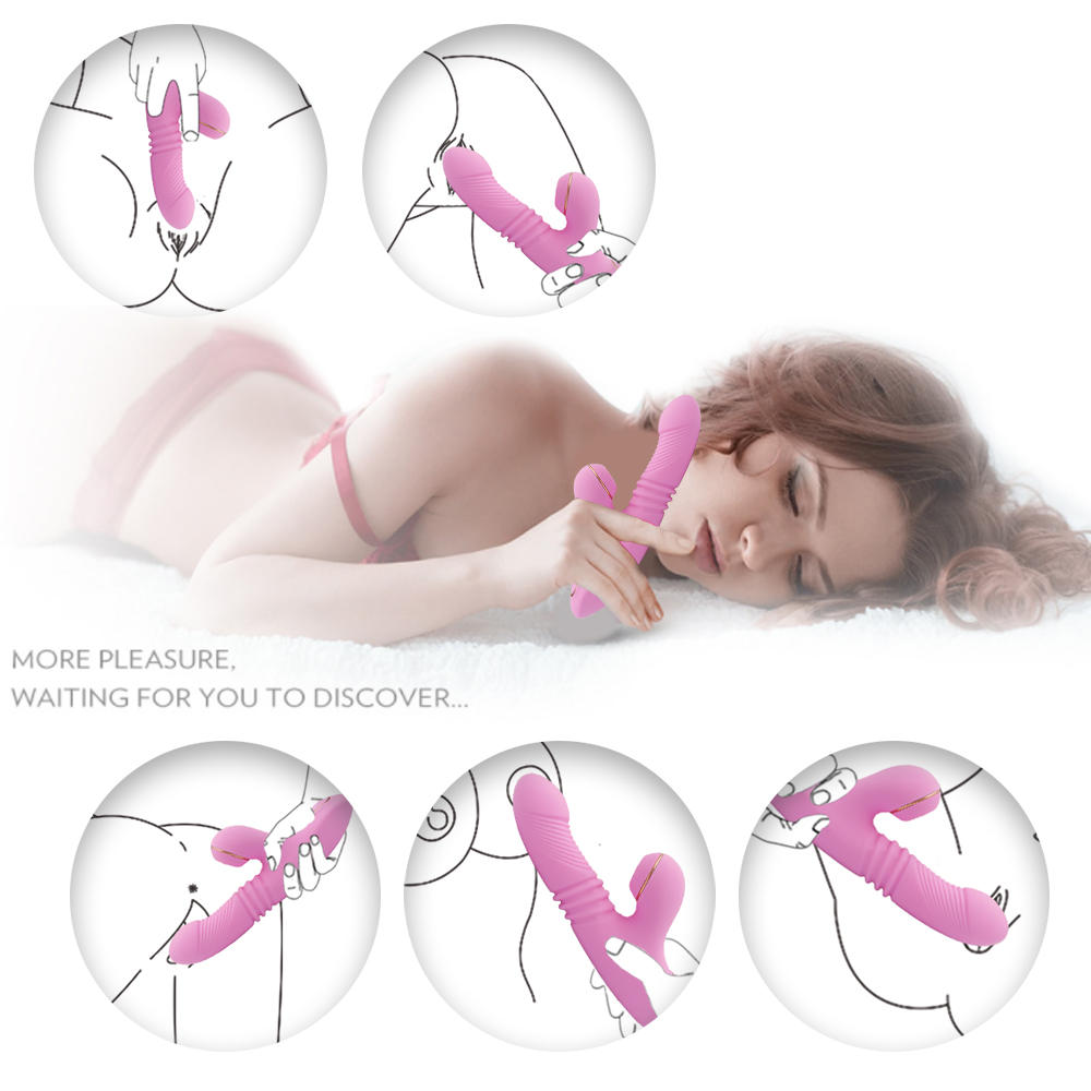 Amazon Hot Selling Women Vagina Sucking G spot Clitoris Massager Dildo Vibrator (8)