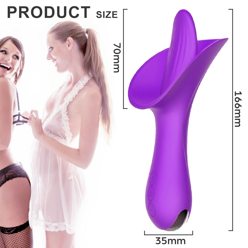 Amazon Tongue Clitoris Massage Silicone Sex Toys G Spot Vibrator Adult Sex Toys Female (9)