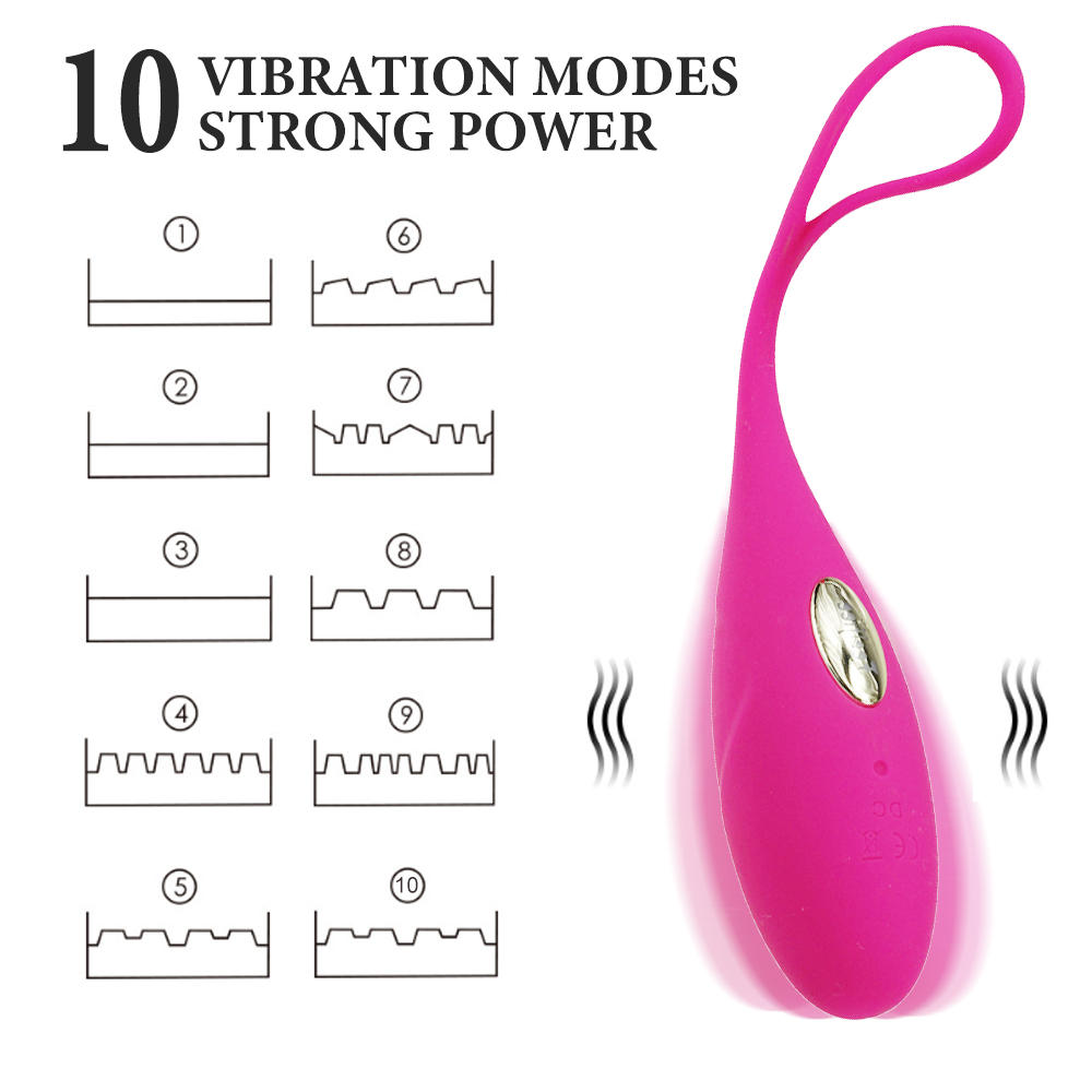 Vibrating Egg Wearable Dildo Vibrator  Sex toy for Women (2)