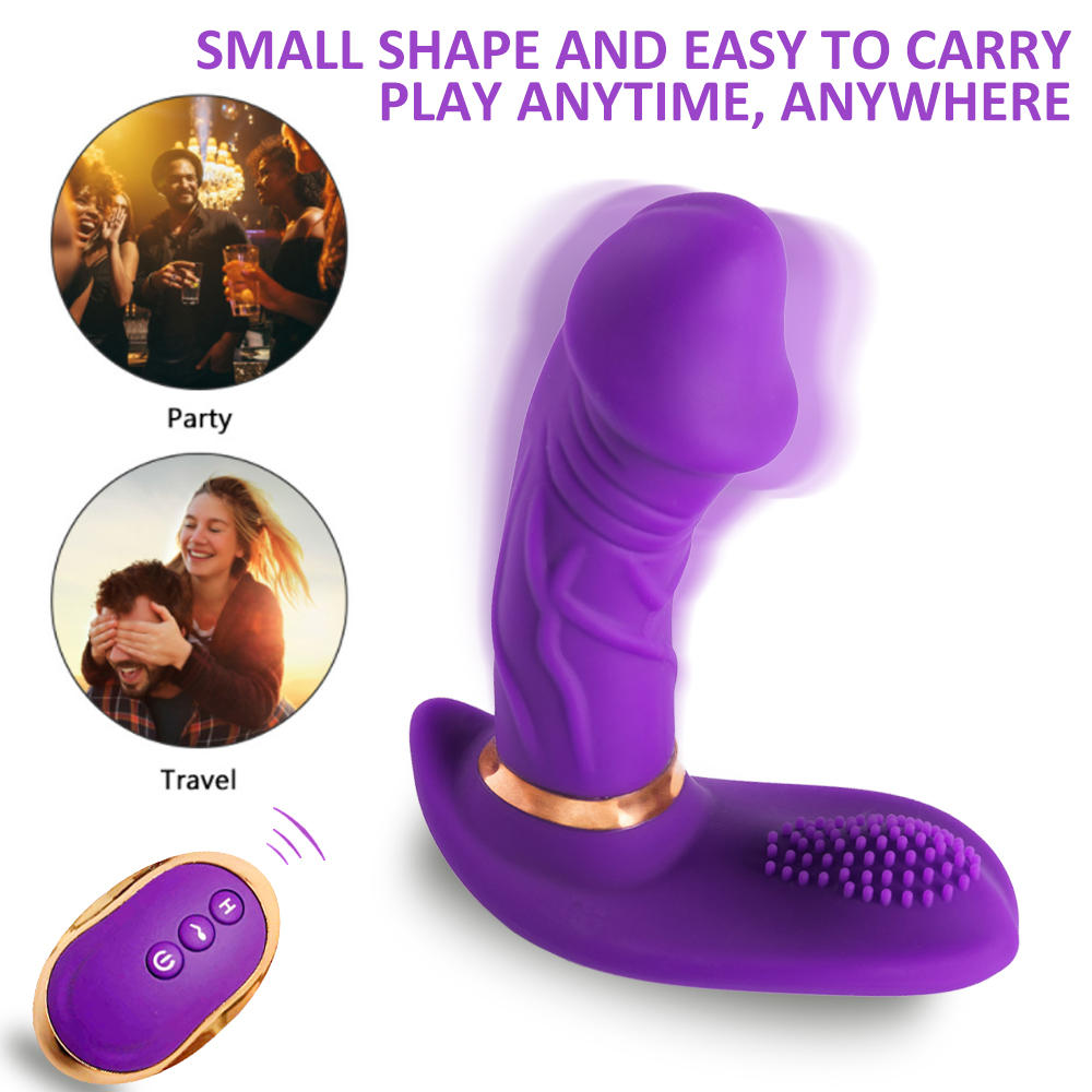 Wearable Women Vibrator with Remote Control and 9 Vibration Patterns for G-spot Clit Vibrator for Female (1)