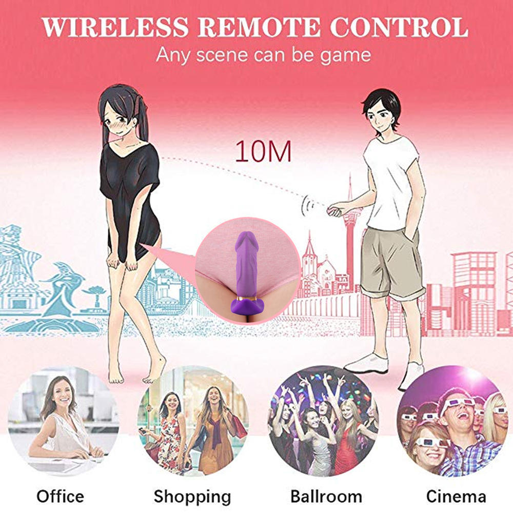 Wearable Women Vibrator with Remote Control and 9 Vibration Patterns for G-spot Clit Vibrator for Female (7)