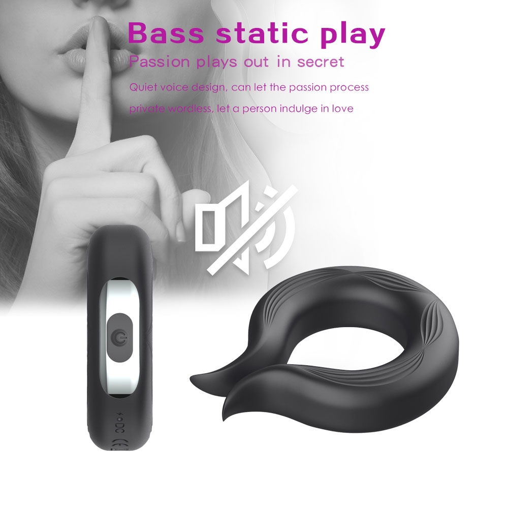 exual penis sexy toys rechargeable cock vibrator ring for men (6)